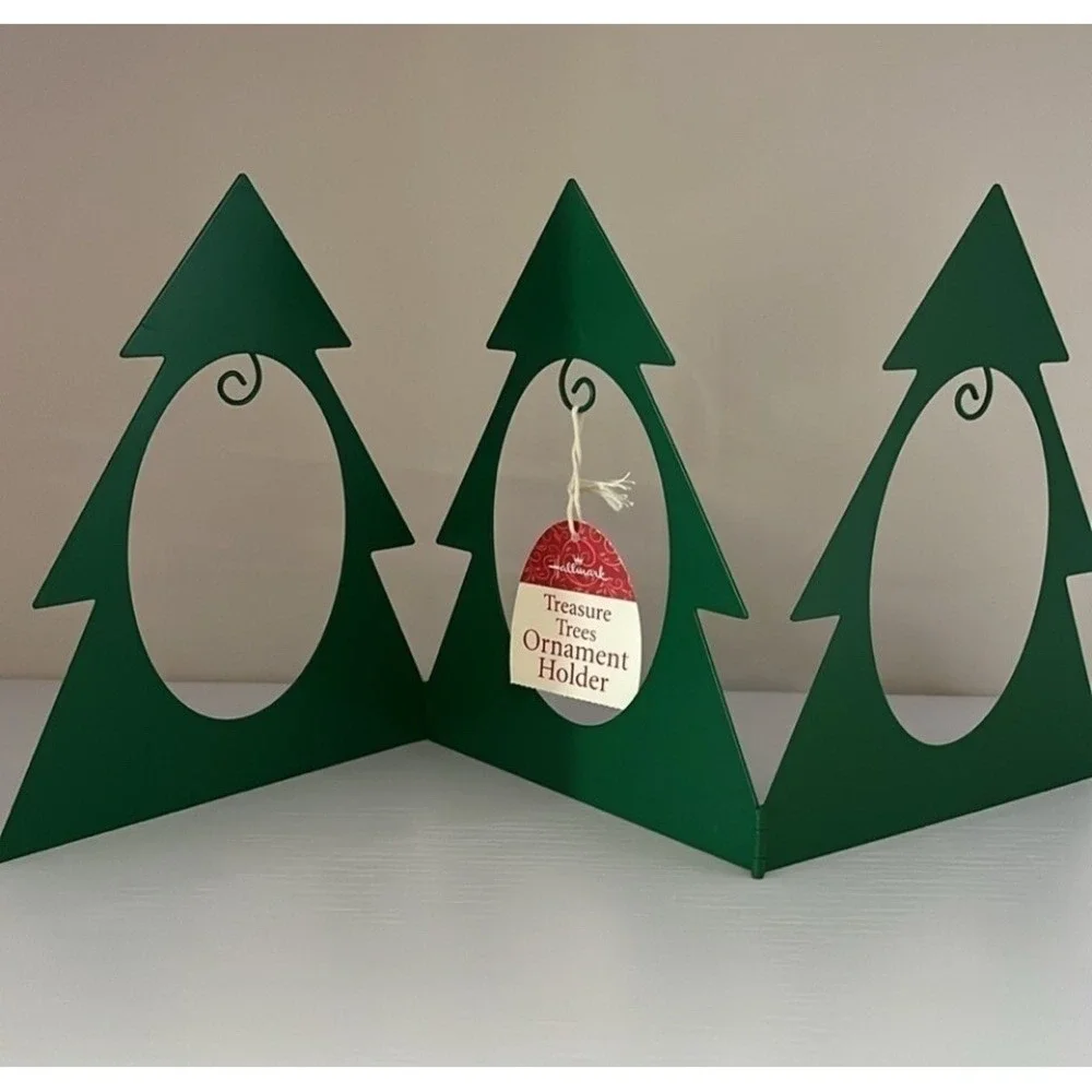 Hallmark Treasure Trees Ornament Holder, Holds 3‎ Ornaments - NEW W/Tags